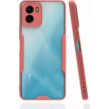Kmrsfres Newface Vivo Y15S Kılıf Platin Silikon - Pembe
