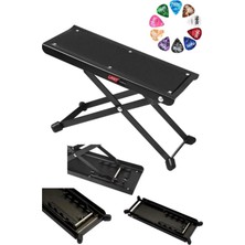 St. Morritz Gs-03 Gitar Ayaklığı Ayak Sehpası 5 Kademe Pena Hediye (Metal Sağlam Ayaklar)