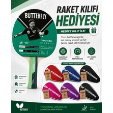 Butterfly Timo Boll Smaragd Masa Tenisi Raketi Ittf Onaylı - Raket Kılıflı