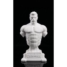 Hobifabrik Atölye Omni Man Büst Figür, Omni Man Biblo, 3D Figür 10 cm