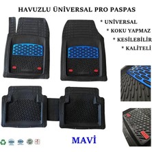 St. Morritz Volkswagen Bora Sedan 1998 4d Havuzlu Üniversal Yeni Nesil Pro Paspas Siyah - Mavi