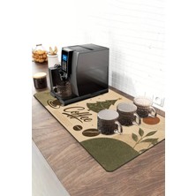 Valerine Life Barista Kahve Barı Matı 40X90CM Espresso Makinesi Çaycı Altlığı Noel Kahvesi
