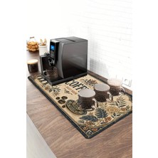 Valerine Life Barista Kahve Barı Matı 40X90CM Espresso Makinesi Çaycı Altlığı Maharaja Coffee