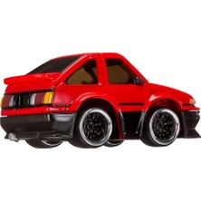 NW NessiWorld Jdm Seri 2 1985-87 Model Araç Gt-Apex AE86 - Siyah Kırmızı Araba