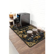 Valerine Life Barista Kahve Barı Matı 40X90CM Espresso Makinesi Çaycı Altlığı Royal Espresso