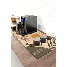 Valerine Life Barista Kahve Barı Matı 40X90CM Espresso Makinesi Çaycı Altlığı Güneşli Coffee