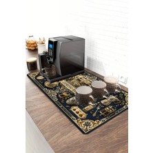Valerine Life Barista Kahve Barı Matı 40X90CM Espresso Makinesi Çaycı Altlığı Osmanlı Espresso