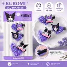 Özne Kuromi Saç Tokası Kuromi Çıtçıtlı