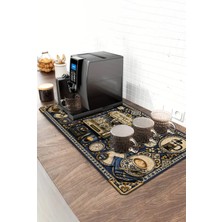 Valerine Life Barista Kahve Barı Matı 40X90CM Espresso Makinesi Çaycı Altlığı Gece Espresso