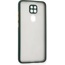 Kmrsfres Newface Xiaomi Redmi Note 9 Kılıf Montreal Silikon Kapak - Yeşil