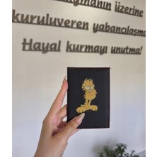 Efe Deri Garfield Ruhsat Kabı