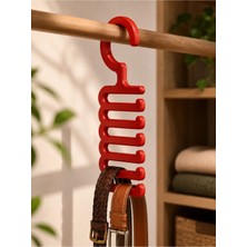 Lunera Accessories Kemer Askısı – 3D Baskı Gardırop Içi Kemer Düzenleyici Organizer