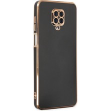 Kmrsfres Newface Xiaomi Redmi Note 9 Pro Kılıf Volet Silikon - Siyah