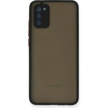 Kmrsfres Newface  Galaxy A02S Kılıf Montreal Silikon Kapak - Siyah