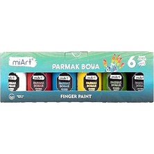 Miart Parmak Boyası 6 Renk x 90 Ml. (MP906)