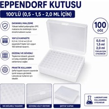 Labolist Eppendorf Kutusu - 100'LÜ (0,5 -1,5 -2,0 Için)