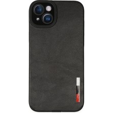Kmrsfres Newface Iphone 14 Plus Kılıf Loop Deri Silikon - Siyah