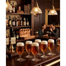 Paşabahçe 6 Lı Ayaklı Bistro 400 cc Bira Bardağı