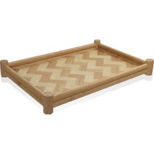 St. Morritz Wicker Bambu Tepsi 41X28 cm TPS0071