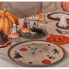 TeknoKapsül - Halloween! Dinner Plates - Bayramı Tabak (L) (8'li)