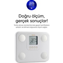 St. Morritz Bc 730 White Innerscan Akıllı Dijital Tartı | Yağ, Sıvı, Kas, Kilo Ölçer Vücut Analiz Tartısı