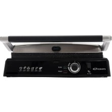 St. Morritz CG-320 Bestost 2000 Watt Izgara ve Tost Makinesi Inox