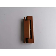 St. Morritz Imalatçıdan Pvc Pimapen Pencere Menteşesi Zamak 75MM 10 Adet Kahve