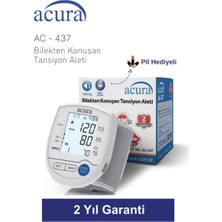 St. Morritz Tansiyon Aleti Bilekten Ölçer (Türkçe Konuşan Model) Ensiga AC437