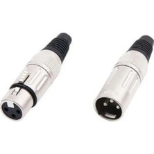 St. Morritz Canon-Xlr Kanon Jak Erkek Dişi Takım