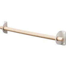 St. Morritz Nereby 40 cm Masif Ahşap Duvar Rayı