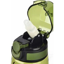St. Morritz Peakgift Titiz Pipetli Rio Su ve Detoks Su Şişesi Matara Policarbon 750 ml Kırmızı