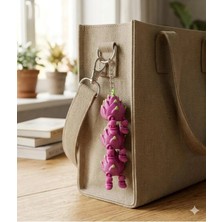 Nure Store 3’lü Ejder Meyvesi Hareketli Anahtarlık & Çanta Süsü
