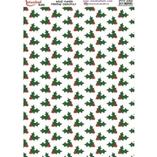 Ehobici Pirinç Dekopaj Kağıdı 30X42CM PTY-082 Yılbaşı