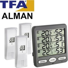 St. Morritz 30.3054.10 ´klima Monitor´ Çoklu Ortam Sıcaklık ve Nem Takip Cihazı