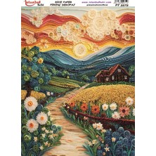 Ehobici Pirinç Dekopaj Kağıdı 30X42CM PT-3575