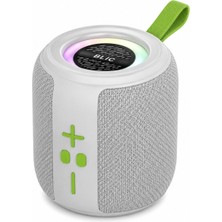 HiboTekno Blic Bls-88 Kablosuz Bluetooth 5.4 LED Işıklı 6W Taşınabilir Silindir Mini Hoparlör – 1500 Mah & Askılı