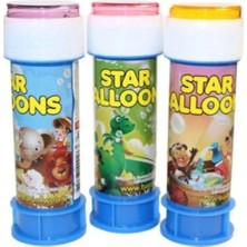 St. Morritz Star Bubbles Mini Baloncuk Köpük Oyuncak 20 Adet