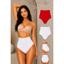 Fit Women Kadın Toparlayıcı Yüksek Bel Esnek 2 Li Külot