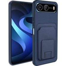 Mobixa Infinix Hot 60I 5g Kılıf Fonksiyonel Kart Bölmeli Deri Görünümlü Kapak