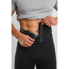 Fit Women Alt Karın ve Göbek Bölgesi Etkili Agraflı Spor Termal Tayt 4409