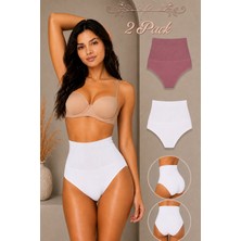 Fit Women Kadın Toparlayıcı Yüksek Bel Esnek 2 Li Külot