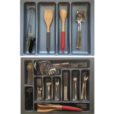 St. Morritz 2li Set 55X49 cm Düzenleyici 55 cm Kepçelik & 55 cm Kaşıklık (48X40 cm E Kesilebilir) Organizer