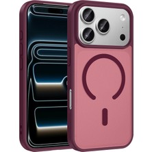 Mobixa iPhone 18 Pro Kılıf Ince Yapılı M-Safe Destekli Şık Prowin Premium Sert Kapak