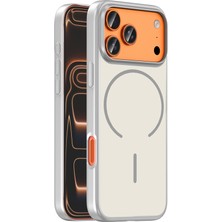 Mobixa iPhone 18 Pro Max Kılıf Şık Pc Silikon Rexis Premium Magsafe Kapak