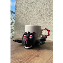 Nure Store Sevgililer Günü Özel Kalpli Ayıcık Bardak Altlığı