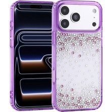 Royal Case iPhone 18 Pro Max Kılıf Zarif Damla Taş Detaylı Şık Premium Kapak Ryc/pera