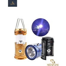 St. Morritz Şarjlı Usbli Solar Güneş Enerji Kamp Feneri ve Işıldak, Dayanıklı ve Pratik