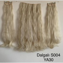 St. Morritz Fiber Sentetik Kabarık Dalgalı Yarım Ay 2 Yan Çıt Çıt -Dalgalı -YA30