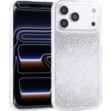 Royal Case iPhone 18 Pro Max Kılıf Zarif Damla Taş Detaylı Şık Premium Kapak Ryc/pera