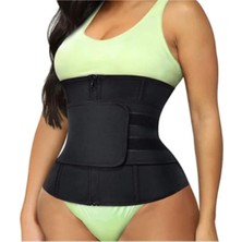 Fit Women Termal Sauna Bel Korsesi Göbek ve Basen Incelten Sıkılaştıran Zayıflatıcı Terletici Yağ Yakma Kemeri